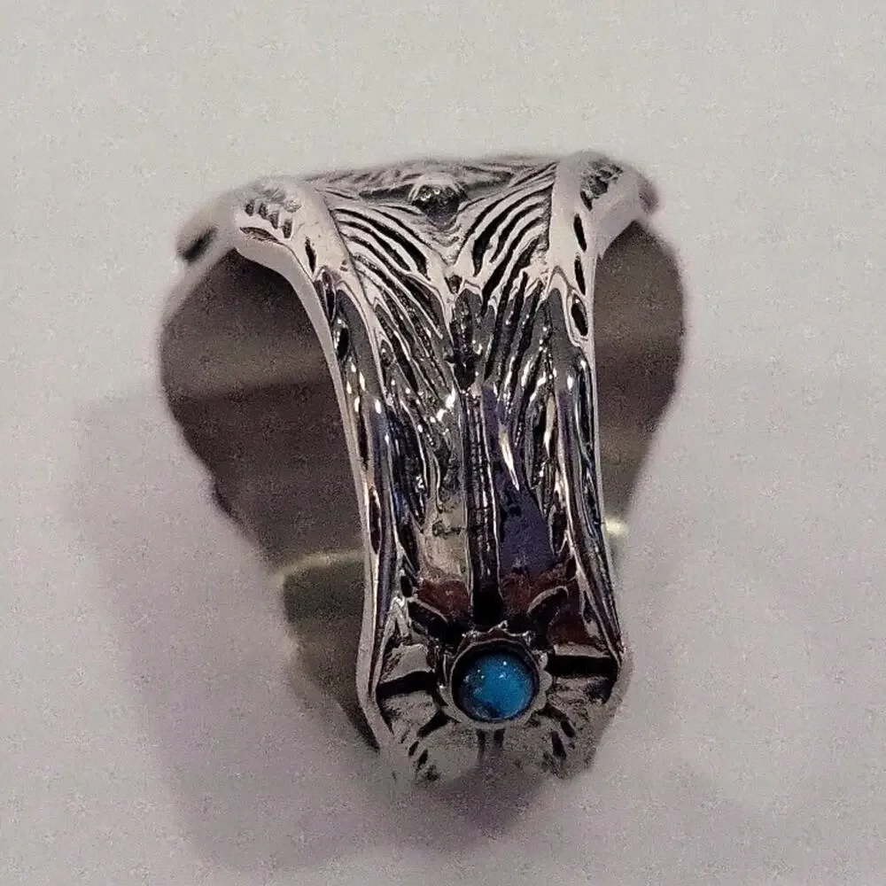 Eagle Statement Handmade Men's Ring Size 11 1/2 NWT